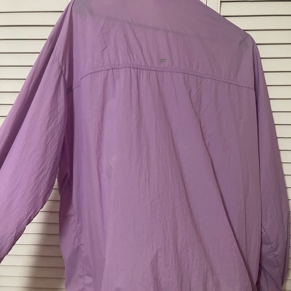 Fabletics Purple Oversized Windbreaker Women Size S - Picture 4 of 4